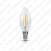 230V PIRN LED FILA E14 FSW 4W 470LM SOE VALGUS 3000K 35X100MM 360° A+ KOBI