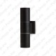 230V VÄLISVALGUSTI SEINALE QUAZAR 3 GRAFIIT GU10 MAX 2X50W260X65MM IP44 KOBI