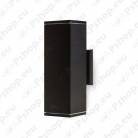 230V VÄLISVALGUSTI SEINALE QUAZAR 4 GRAFIIT GU10 MAX 2X50W 260X90XMM IP44 KOBI