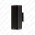 230V VÄLISVALGUSTI SEINALE QUAZAR 4 GRAFIIT GU10 MAX 2X50W 260X90XMM IP44 KOBI
