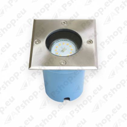 230V PÕRANDA/TERRASSIVALGUSTI ENTRADA 1 MAX 50W GU10 108X108MM IP65 INOX KOBI