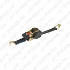 Load securing straps, rubber bands and load covering tarps