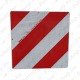 PIKK VEOS TUNNUSMÄRK 423X423MM VALGE/PUNANE E-SERT UUE KATTEGA