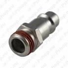 SURUÕHU KIIRLIIDE 1/4" VÄLISKEERE EURO 7.6MM 2TK JBM