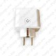230V JUHITAV PISTIKUPESA/TAIMER SMART WIFI VALGE 55X77MM IP20 KOBI