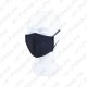 4-KIHILINE (MUST) RIIDEST KAITSEMASK 1TK MUST M+