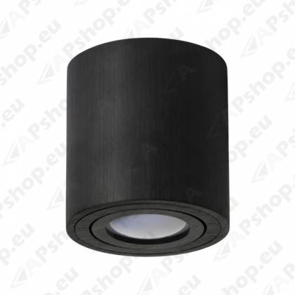 230V VALGUSTI OH36 (ILMA PIRNITA GU10. MAX 35W) 80/84MM MUST IP20 KOBI
