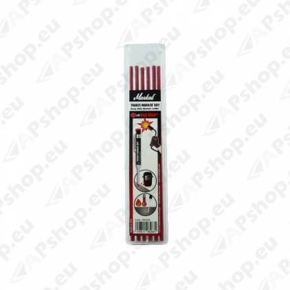 GRAFIITSÜDAMIK PUNANE 6TK TRADES-MARKER® DRY