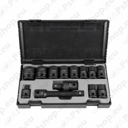 13-OS. 1/2" LÖÖKPADRUNITE KOMPLEKT 10-22MM +PIKENDUS. KARDAAN JBM
