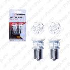 12V BA15S LED PIRN 1.5W P21W KOLLANE BLISTER 2TK 4CARS