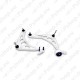 SuperPro BMW E46 Performance Arm Kit ALOY0046XK