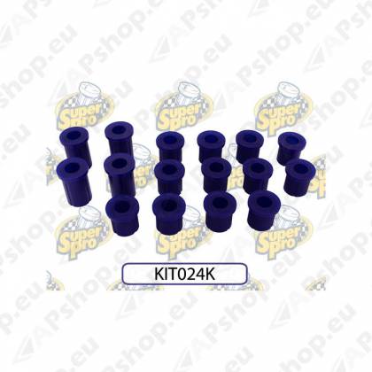 SuperPro TOYOTA-SPRG/BUSH KIT-24 BUSHES KIT0024K