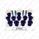 SuperPro TOYOTA LANDCRUISER REAR KIT KIT0086K