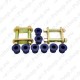 SuperPro GREASABLE SHACKLE & BUSH KIT KIT0136RSK