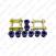 SuperPro GREASABLE SHACKLE & BUSH KIT KIT0136RSK