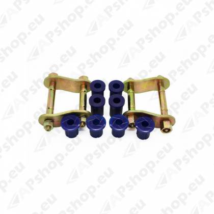 SuperPro GREASABLE SHACKLE & BUSH KIT KIT0143RSK