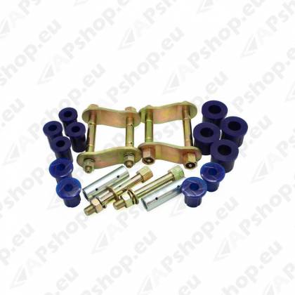 SuperPro GREASABLE SHACKLE & BUSH KIT KIT0143SK