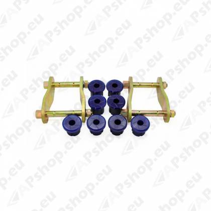 SuperPro GREASABLE SHACKLE & BUSH KIT KIT0156RSK