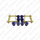 SuperPro GREASABLE SHACKLE & BUSH KIT KIT0156RSK