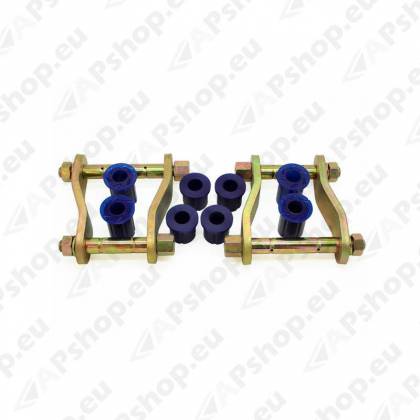 SuperPro GREASABLE SHACKLE & BUSH KIT KIT0185RSK