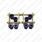 SuperPro GREASABLE SHACKLE & BUSH KIT KIT0193RSK