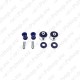 SuperPro Ford Fiesta MK7 & Mazda 2 Frt Ctrl Arm Bush Kit - Offset KIT5346CADJK