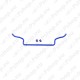 SuperPro 27mm Front Adjustable Anti -Roll Bar - Mitsubishi Evo 10 RC0007FZ-27
