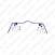 SuperPro 18mm Rear Adjustable Anti-RollBar - Isuzu D-Max 8DH RC0027RZ-18