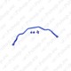 SuperPro 30mm Front Anti-Roll Bar - Toyota Land Cruiser 100 Series RC0048F-30