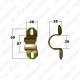 SuperPro UNIVERSAL SWAY-BAR BRACKET SPF0981K
