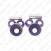 SuperPro SUZUKI CTR ARM 2 X OFFSET KIT SPF3172K