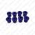 SuperPro RR LEAF SPRING BUSH KIT ALL SPF3595K