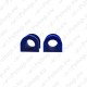SuperPro SWAY BAR TO CHASSIS KIT SPF4524-28K