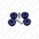 SuperPro RR BEAM AXLE BUSH KIT SPF4557K