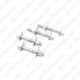 SuperPro Hilux 8th GEN Camber Pin Kit TRC0031