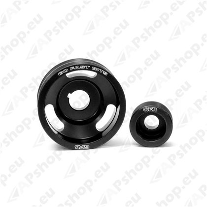 GFB 2-piece underdrive pulley kit Crank and alternator pulleys 2001