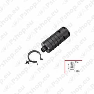 Webasto 1315744B Sisselaske summuti põlemisõhu summuti TT Evo suur, ASENDATAV W98141A 