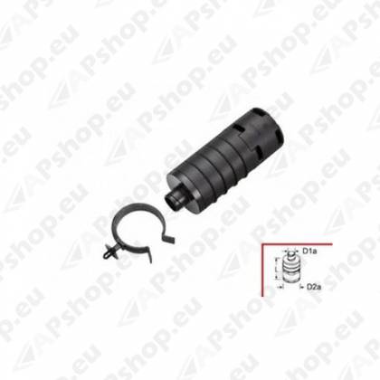Webasto W1315744B Sisselaske summuti põlemisõhu summuti TT Evo suur, ASENDATAV W98141A 