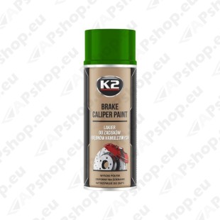 K2 BRAKE CALIPER PAINT +260°C KUUMAKINDEL VÄRV ROHELINE 400ML/AE