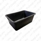 SEGUVANN KANDILINE 60L KÄETUGEDEGA PLAST MUST 705X395X285MM