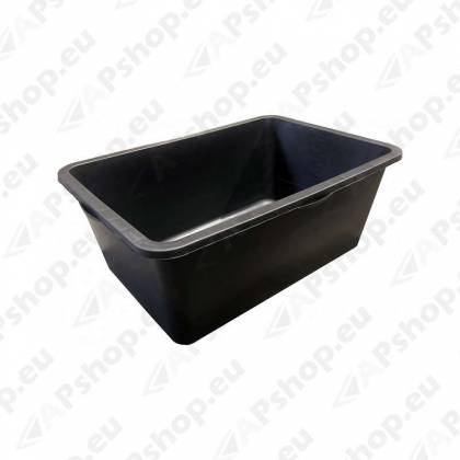 SEGUVANN KANDILINE 80L KÄETUGEDEGA PLAST MUST 763X510X305MM
