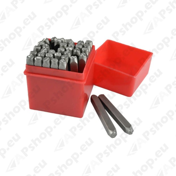 Letter and number stamps