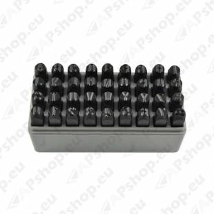 NUMBRISTANTSID JA TÄHESTANTSID 8MM (36TK) JBM