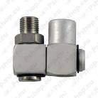 SURUÕHU 360° PÖÖRLEV ADPTER 1/4" SISE 1/4" VÄLIS JBM