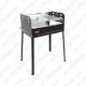 GRILL SIRIO (MANGAAL) 58X37CM. H70CM. 6-8IN. INOX. SÜSI FERRABOLI