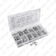 550-OS. KRUVIDE KOMPLEKT (FAASITUD PEA) TSINGITUD 2.8-4.8MM ERI PIKKSUED JBM