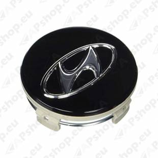 KAPSEL 1TK. HYUNDAI OE-VELJEKAPSEL. MUST. LOGOGA (OEM-NR:529603S110)