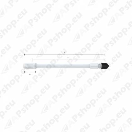 VENTIILIPIKENDUS 170MM. PLAST (V9-16-6) WONDER