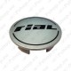 RIAL KAPSEL N59 HÕBEDANE/MUST LOGO. 59.5MM