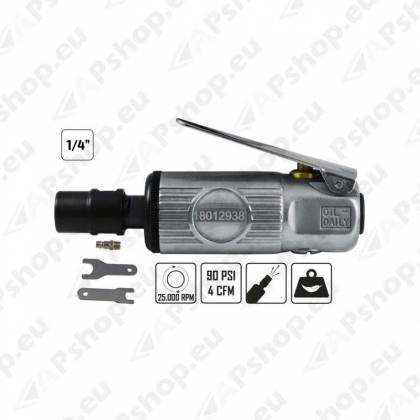 PNEUMO MINI OTSLIHVIJA 6MM 25000P/MIN 1/4" ÕHULIIDES JBM